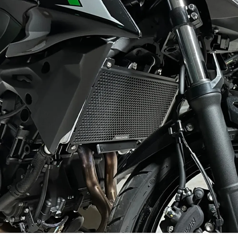 Motorcycle Z500 Radiator Guard Protector Grille Cover For Kawasaki Z400 Eliminator 400 450 500 Z 400 500 SE ABS 2023 2024 2025