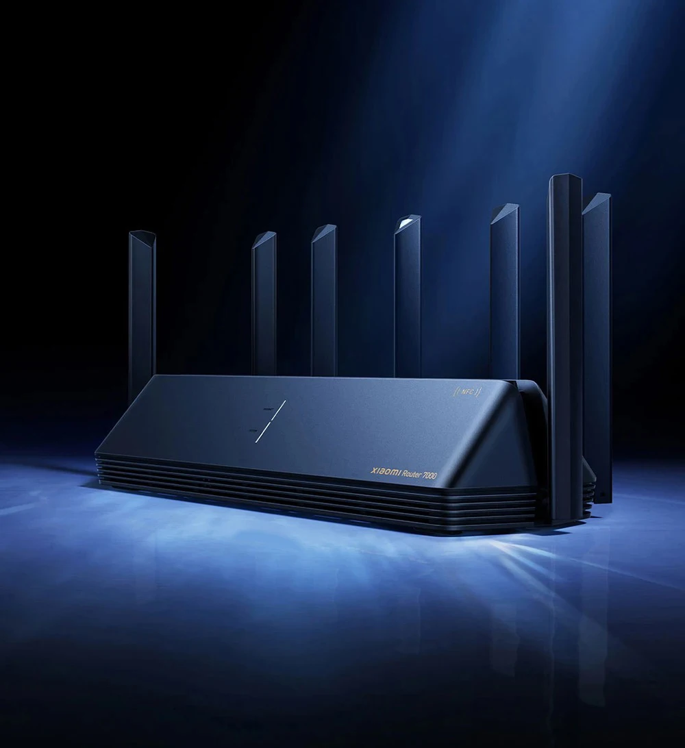 샤오미 미 라우터 BE7000 트라이밴드 와이파이 리피터 VPN 1GB 메쉬 USB 3.0 IPTV 4 X 2.5G 이더넷 포트 모뎀 신호 증폭기 -CN