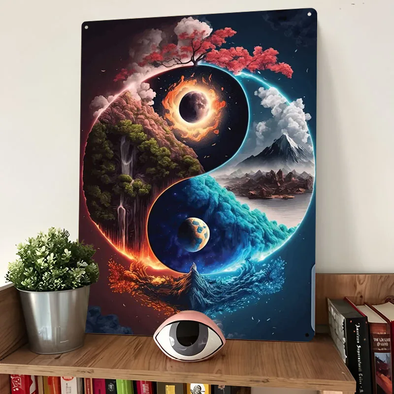 مغامرة لاكي لوك ملصق معدني ريترو تين علامات صور جدار ديكور مخصص خمر علامة معدنية ل جدار الفن الديكور رجل الكهف #2