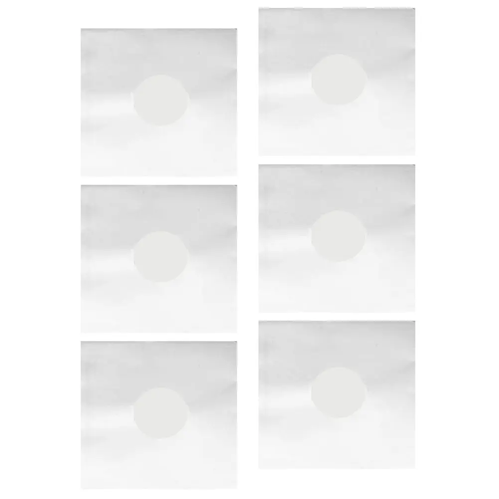 

6 шт., 12-дюймовая виниловая пластинка, пылезащитная антистатическая сумка для хранения, белая корова, бумажная обложка для альбома, протектор, внутренние рукава