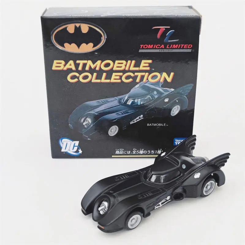 Takara TOMY Alloy Batmobile Bat Car Model Gotham Hero Batman Car Series Diecast Metal Sports Car Model Simulation Gift