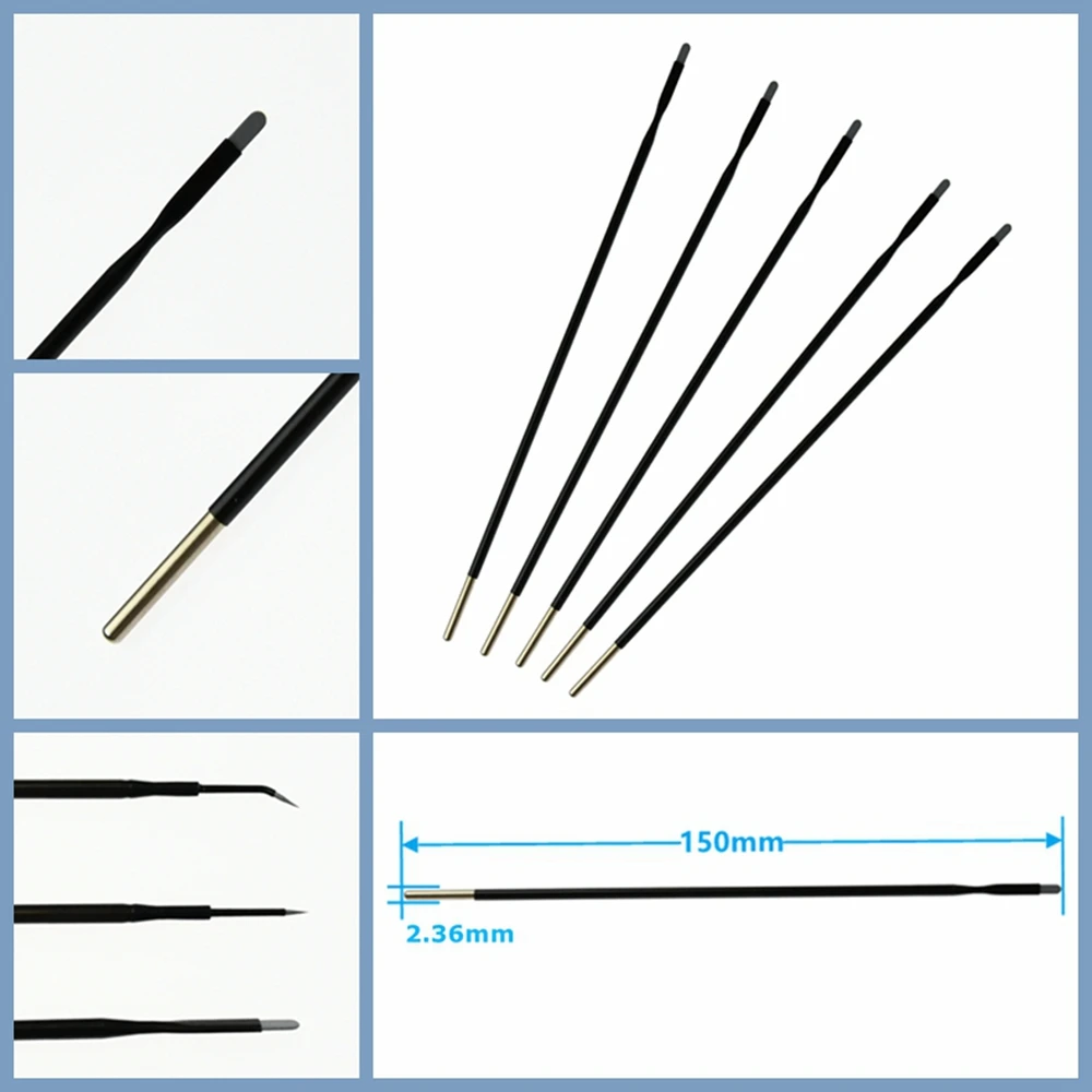 LD-1501N 5pcs reusable Wholesale Electrosurgical blade electrode esu electro surgical cautery pencil Surgical tools 150*2.36mm