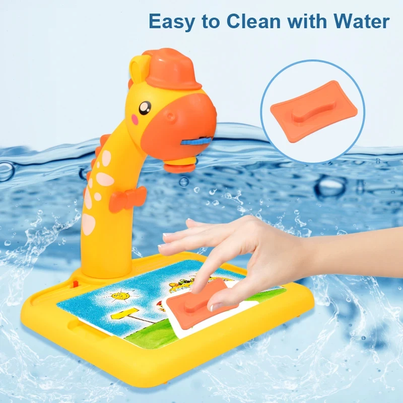 Kinderen Led Projector Tekening Tafel Speelgoed Kunst Tekentafel Schilderij Set Draagbare Educatieve Leermiddelen Speelgoed Geschenken Schilderen