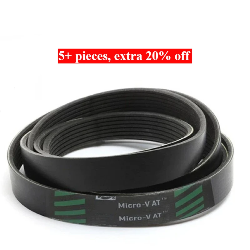3PK696SF 3PK766SF 3PK721SF 3PK787SF 3PK817SF 3PK861SF 3PK872SF 3PK894SF MICRO-V AT Car Water Pump Booster Pump Turn Elastic Belt