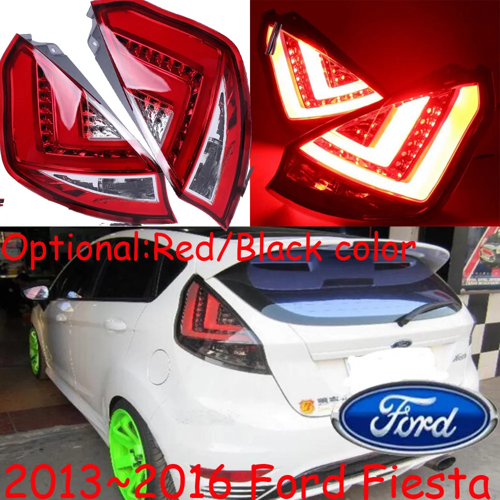 

For 2013~2016y tail light for Fiesta taillight brake LED car accessories Taillamp for Fiesta rear light fog