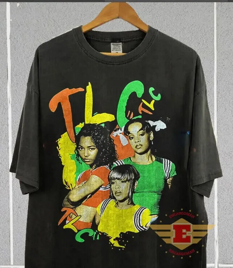 

TLC Unisex Shirt, Vintage Tlc Shirt, 90S Tlc Group Shirt Reprint AN34677