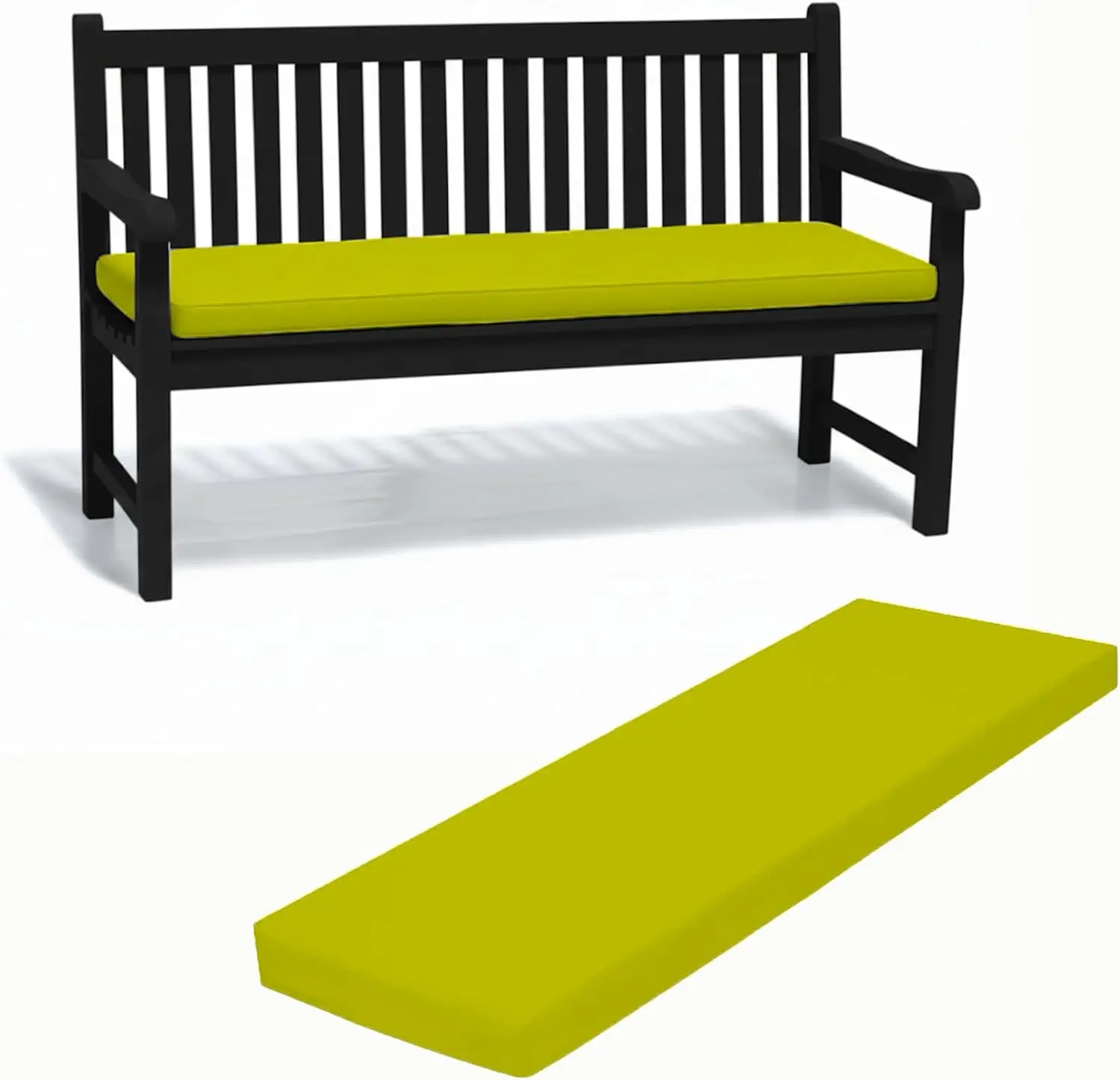 Custom Outdoor Garden Bench CushionGarden  Long Bench Seat Pad Patio Office Coffee Shop with Washable Cover