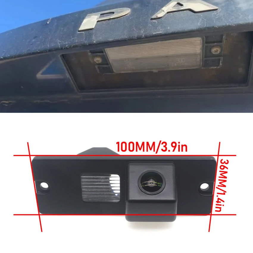 CCD Car Rear View Backup Reverse Parking Camera Night Vision ​Waterproof High quality RCA For Mitsubishi L200 Triton 2005~2015