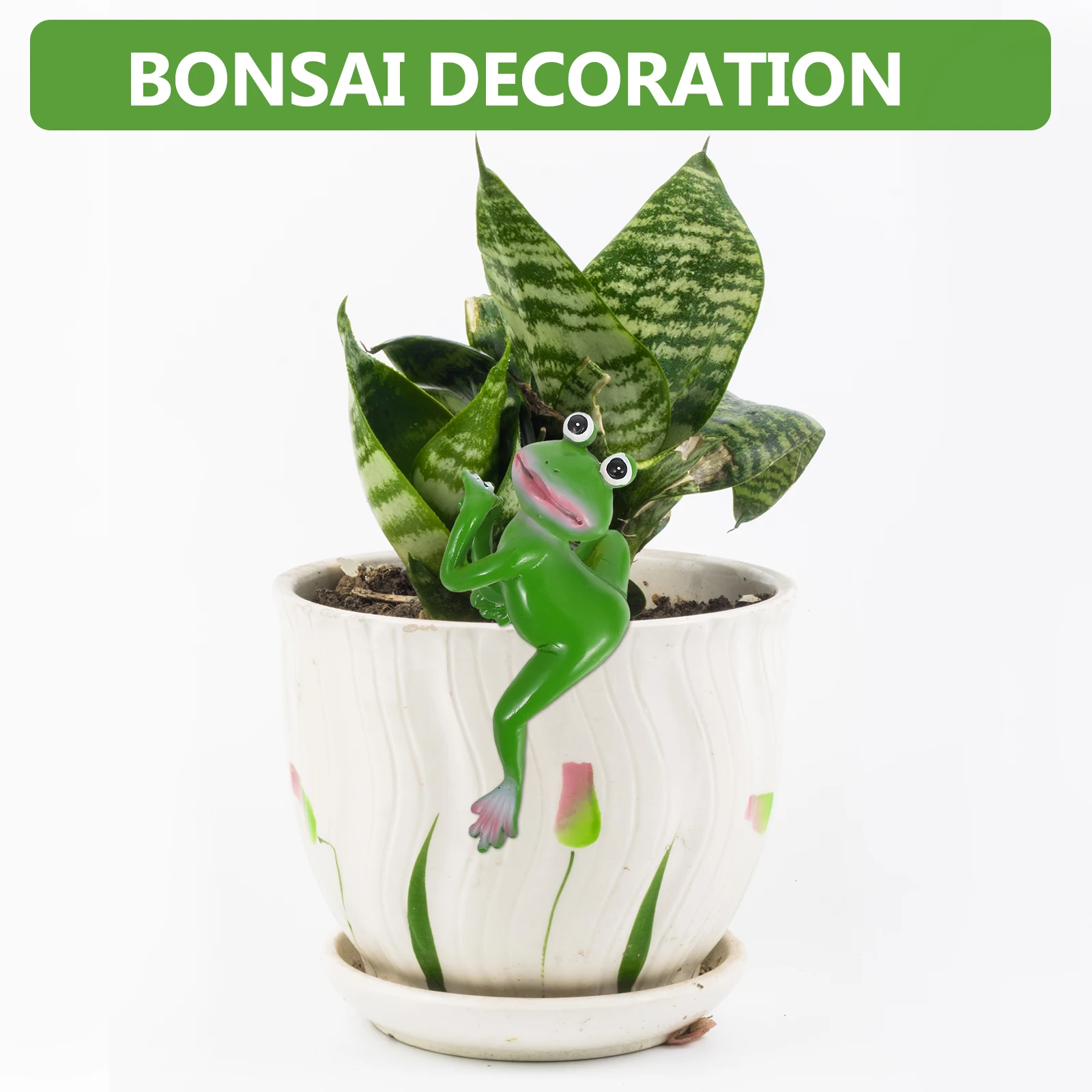 

Cute Planter Pot Hanger Resin Garden Outdoor Climbing Sculpture Mini Bonsai Decorative Ornament Hanging Animal Statue Flowerpot