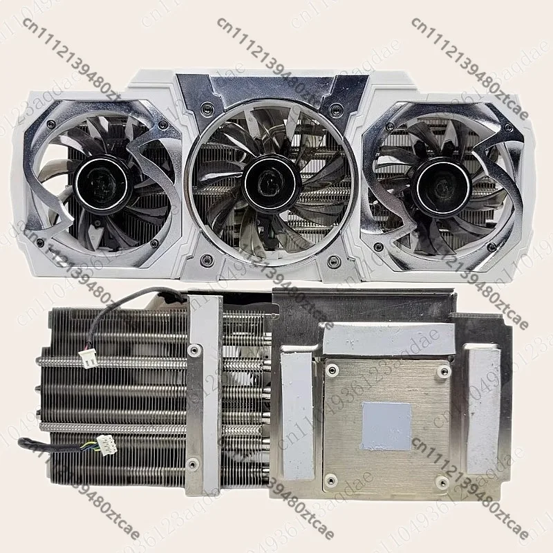 980TI Graphics Card Radiator, Matte 5.8CM Hole Distance, Fit for 1080TI Turbo Modification Cooling Heatsink