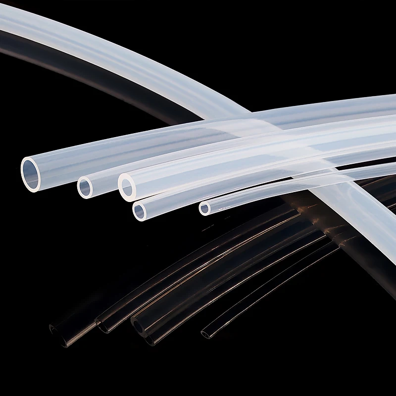 PTFE Tube Transparent 2x4 3x6 4x6 Teflonto Rigid Pipe Insulated Heat Protector Transmit Hose Temperature Corrosion Resistant