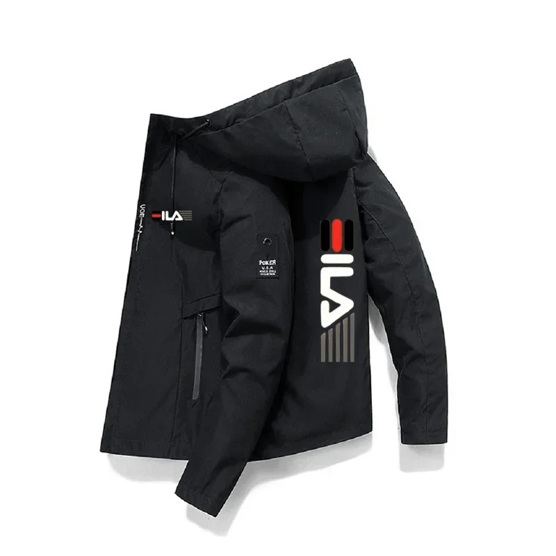 

2025 Autumn/Winter Men's Collection - Outdoor Casual Fishing, Jogging and Mountaineering Jacket (with hat) - High quality