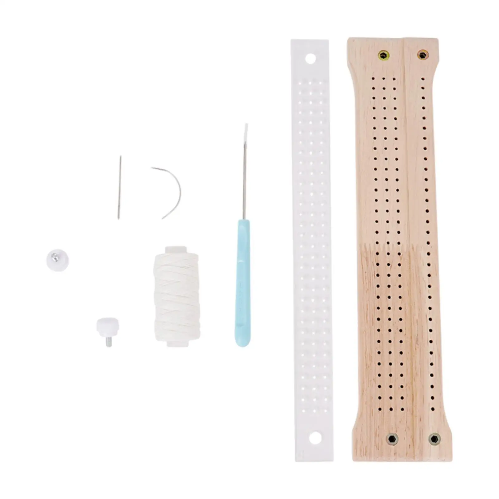 Kits de cuna para encuadernación de libros, herramienta de punzonado para encuadernación de madera con agujero portátil