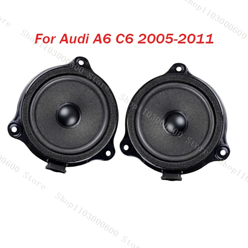 1PC Front Door Mid Range Horn Sound Speaker Midrange Speaker For Audi A6L C6 2005 2006 2007 2008 2009 2010 2011 4F0035411