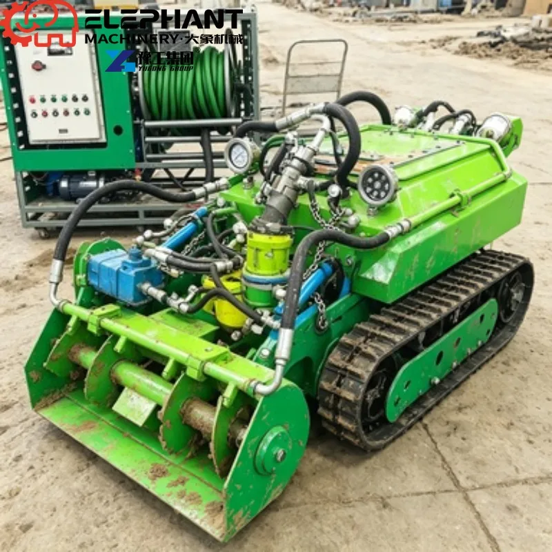 Underwater Dredge Robot ROV Sludge Cleaning Equipment for River Channel and Pipeline Dredging