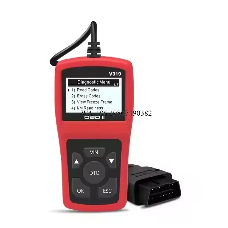 wmwmnu for OBD2 Scanner V319 Auto Diagnostic Tool 2 Car Diagnostic Engine Code Reader OBDII Car Scanner Factory