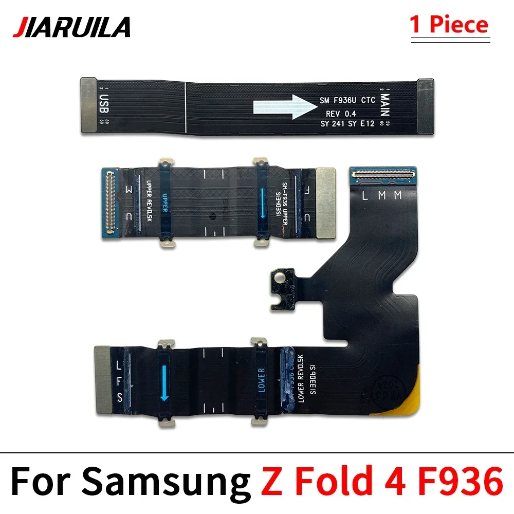 Rotating Spindle Shaft Spin Axis Hinge Flex Cable For Samsung Z Fold 2 3 4 5 F916 F936 F946 F900 LCD Connection Flex