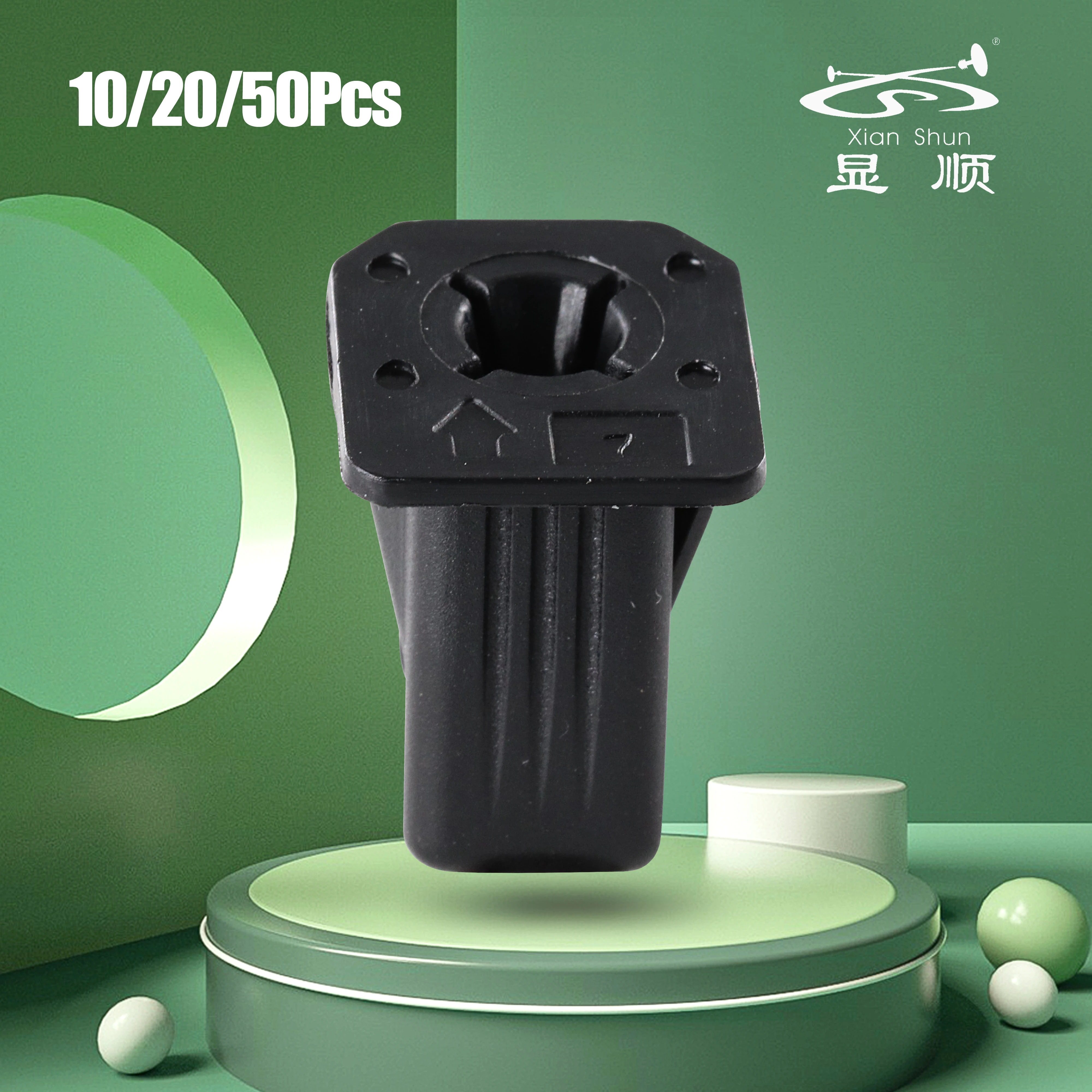 

10/20/50Pcs Black PA Rear Bumper Interior Replacement Parts Car Fastening Clips Car Accessories For Toyota 5219722020