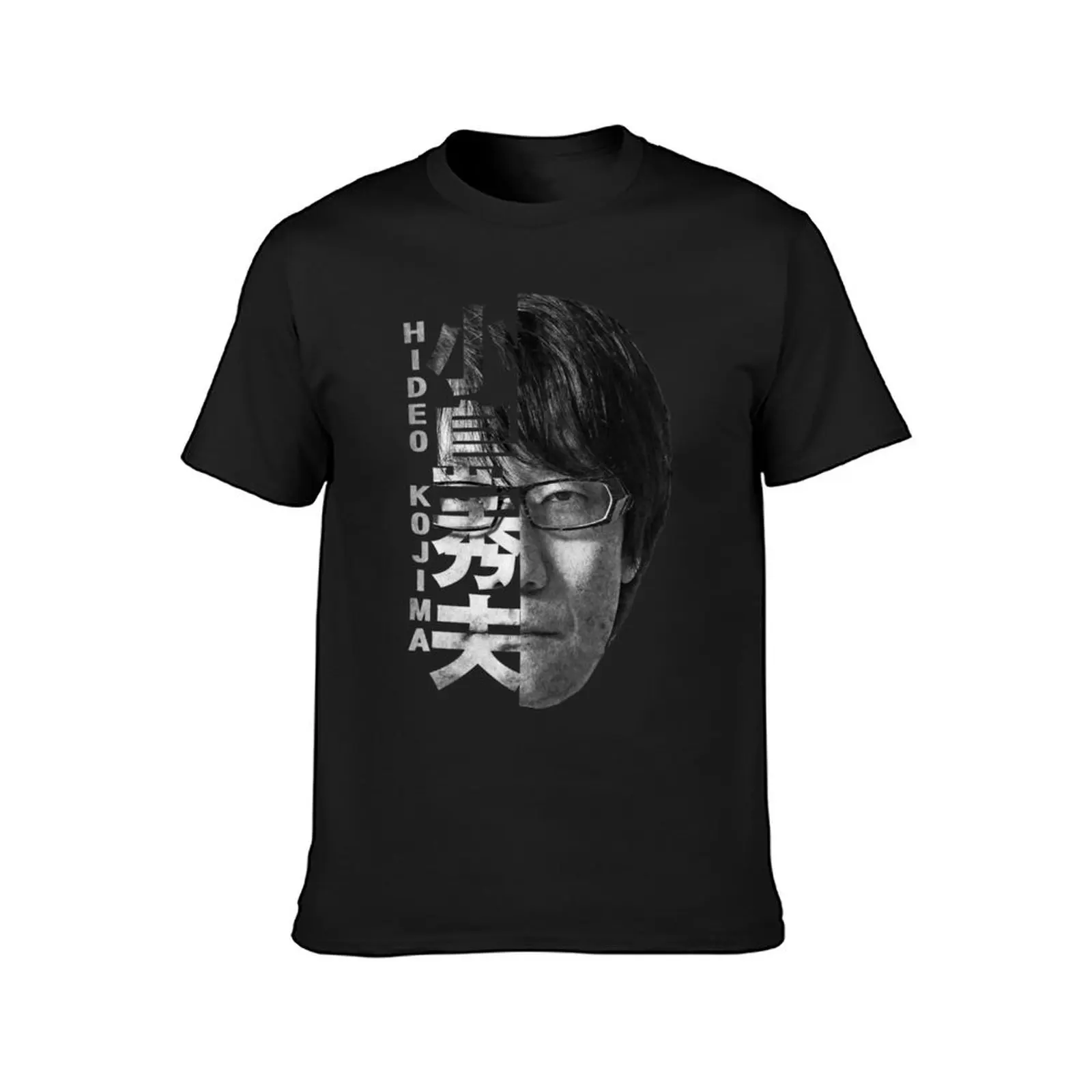 Hideo Kojima T-Shirt customs design your own Aesthetic clothing blacks funnys mens tall t shirts