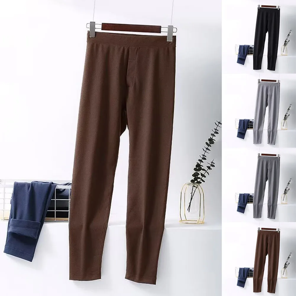 ارتفاع الخصر الملابس الداخلية يغطي الرجل الملابس الداخلية نسيج البوليستر نحيل صالح الدافئة المتاحة الأحجام: L-3XL للطقس البارد #5