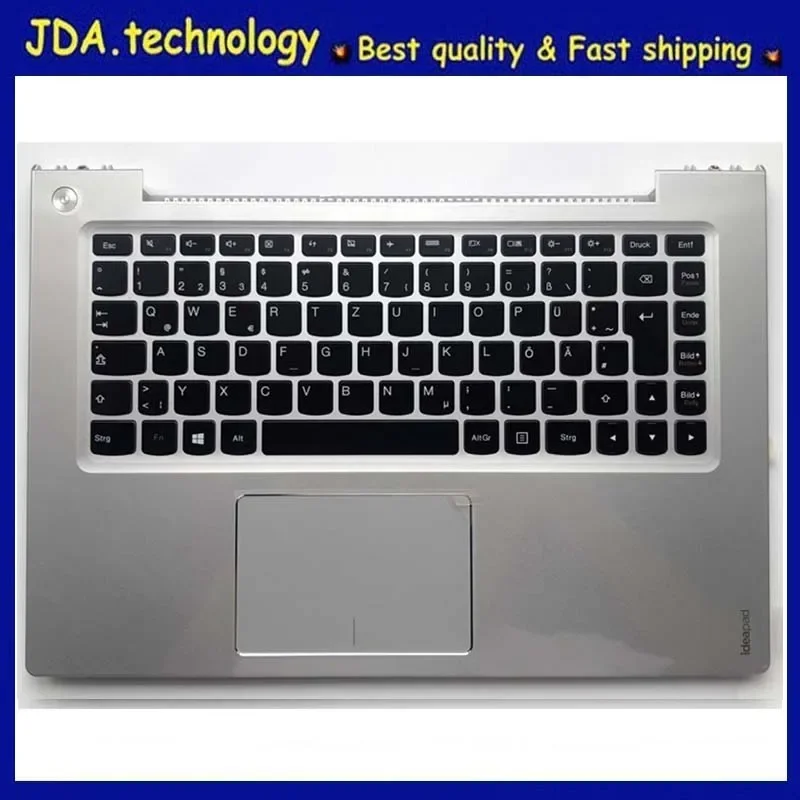 

New/orig for Lenovo ideapad U430 U430P U430T palmrest EUR DE Keyboard Upper cover with touchpad 90203161 3KLZ9TALV10