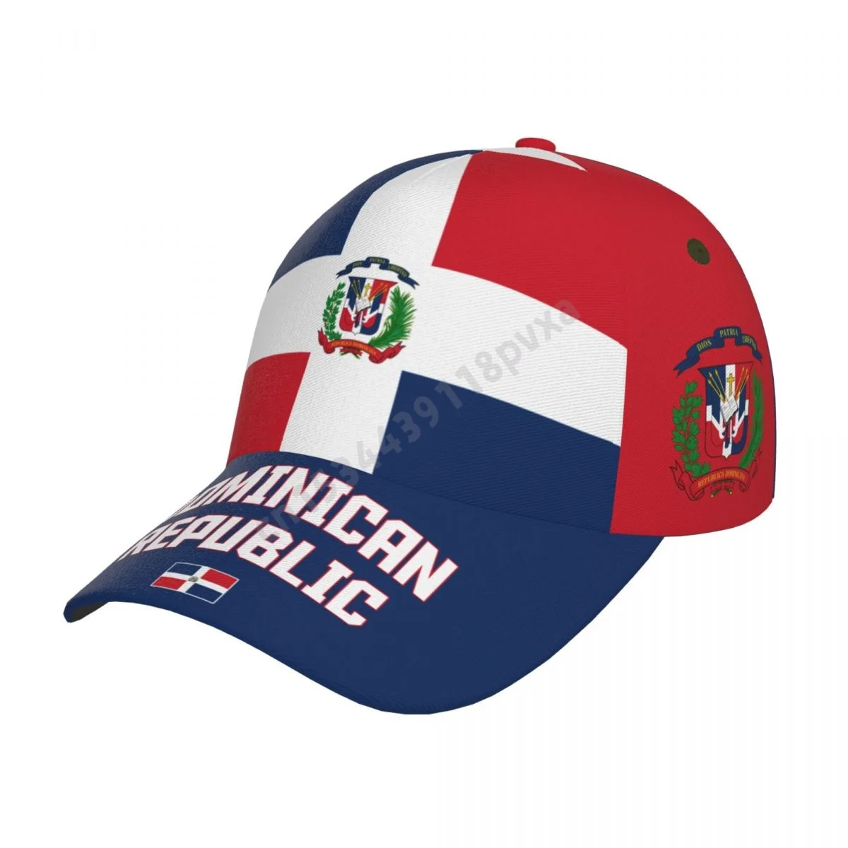 Unisex Dominican Republic Flag Cool Adult Baseball Cap Patriotic Hat for Baseball Soccer Fans Men Women