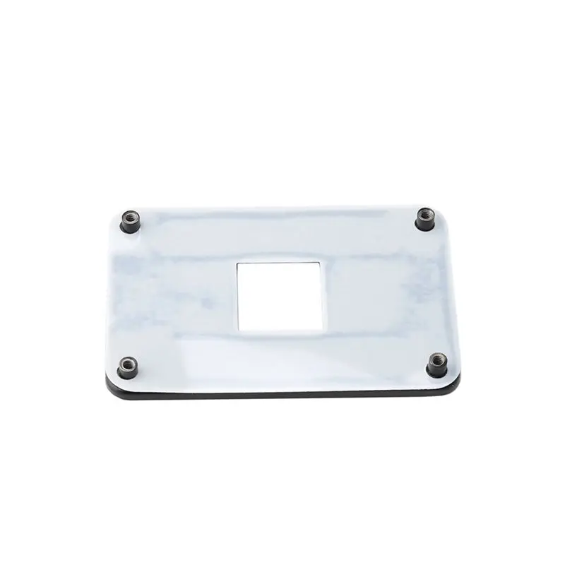 N35R-CPU Heatsink Bracket Backplane Back Sheet Metal Plate For AM4 Platform Radiator Mounting Bracket Backplane