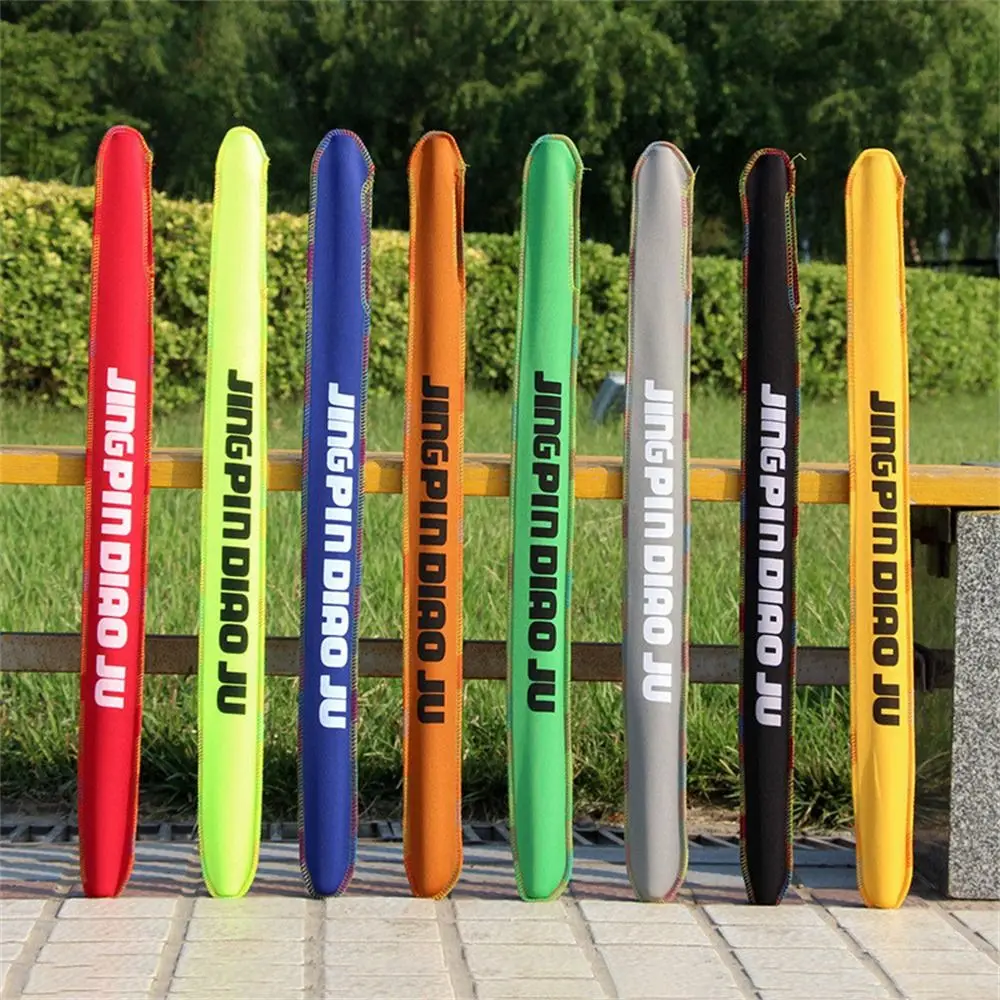 1PC High Elastic Fishing Rod Bag Fishing Rod Cover Telescopic Fish Pole Multicolor Protection Rope Bags Fishing Rods Sleeve Tool - Image 2