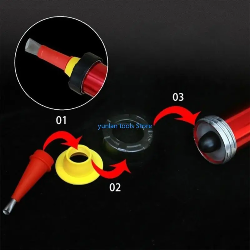 50LB متعددة الحجم 22 قطعة مجموعة فوهة السد النهائية مقاومة للاهتراء مناسبة لإغلاق المهام وأحواض الأبواب والمزيد من الاستخدامات