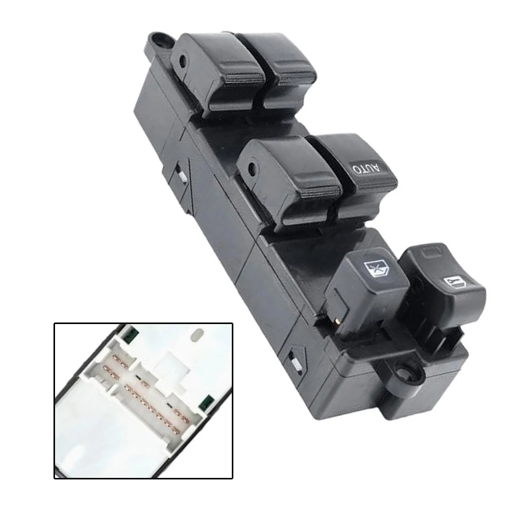 

Power Window Control Switch Front Left for Nissan Tino and Navara For pickup Vehicles OE 25401 5M000 Compatible
