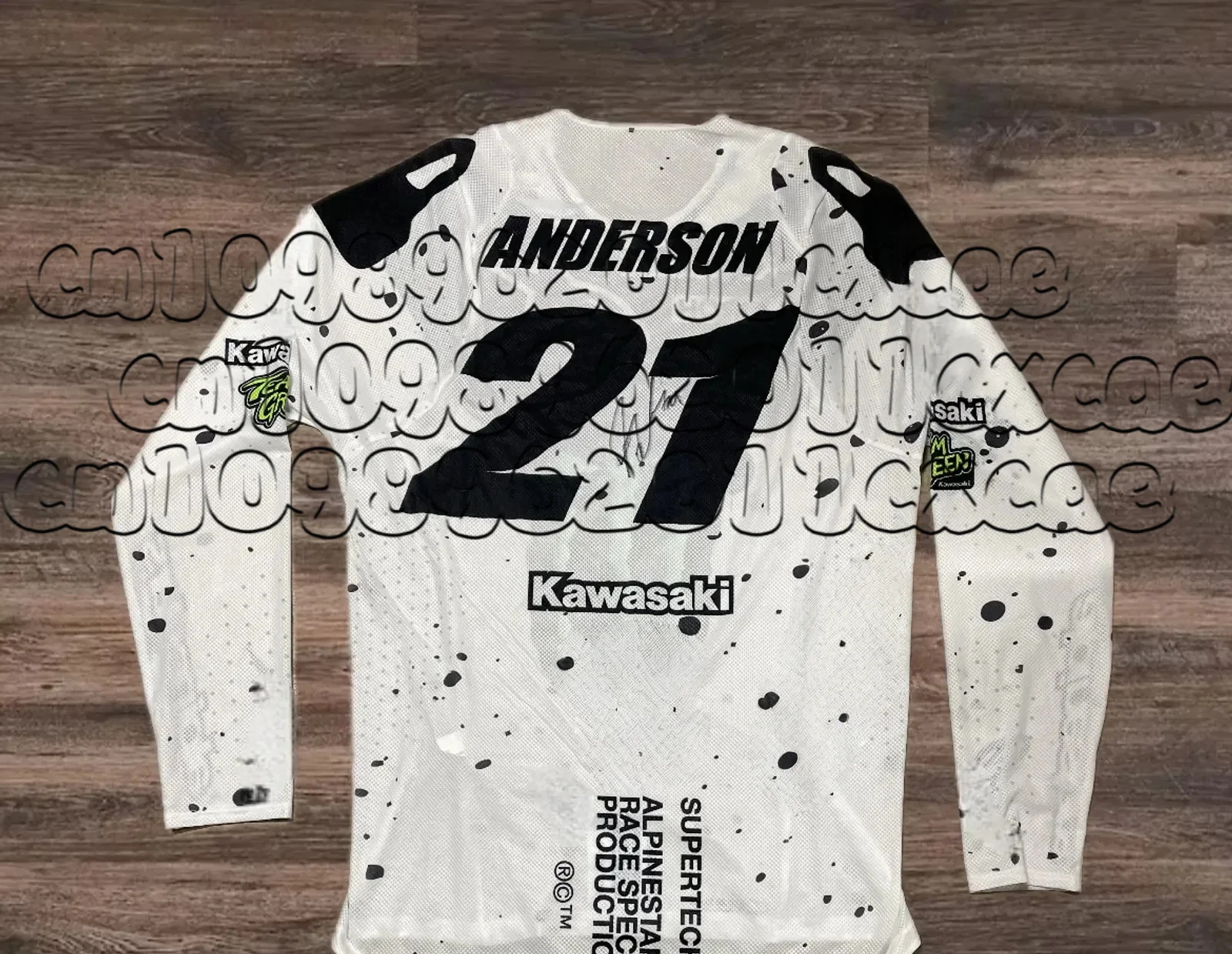 

Kawasaki Motorcycle Racing Team Men T-shirt Long Sleeve Spring Autumn Women Tee Shirts 2025 New Sports Clothes Tops