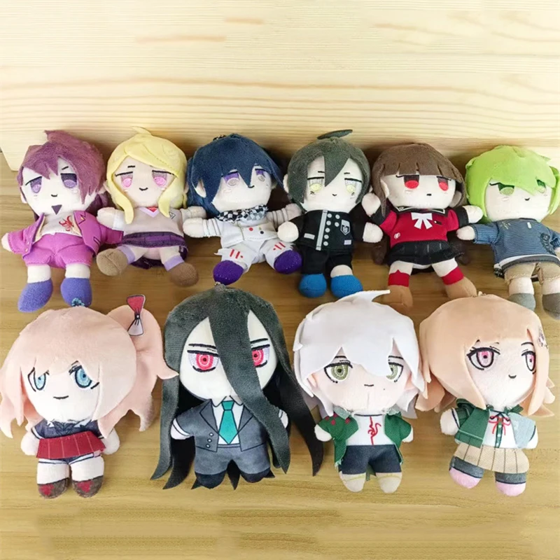 Danganronpa V3 Cospaly Dangan Ronpa Oma Kokichi Nagito Komaeda Saihara Shuichi Nanami ChiaKi Plush Adorable Backpack Pendant