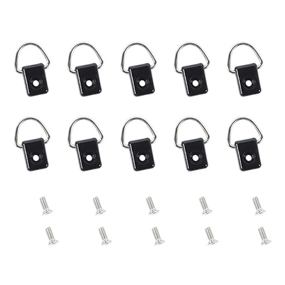 10Pcs Car Trunk Cargo D-Ring Quick Release Fastener Clips for Suzuki Jimny 2019 2020 2021 JB64 JB74 Interior