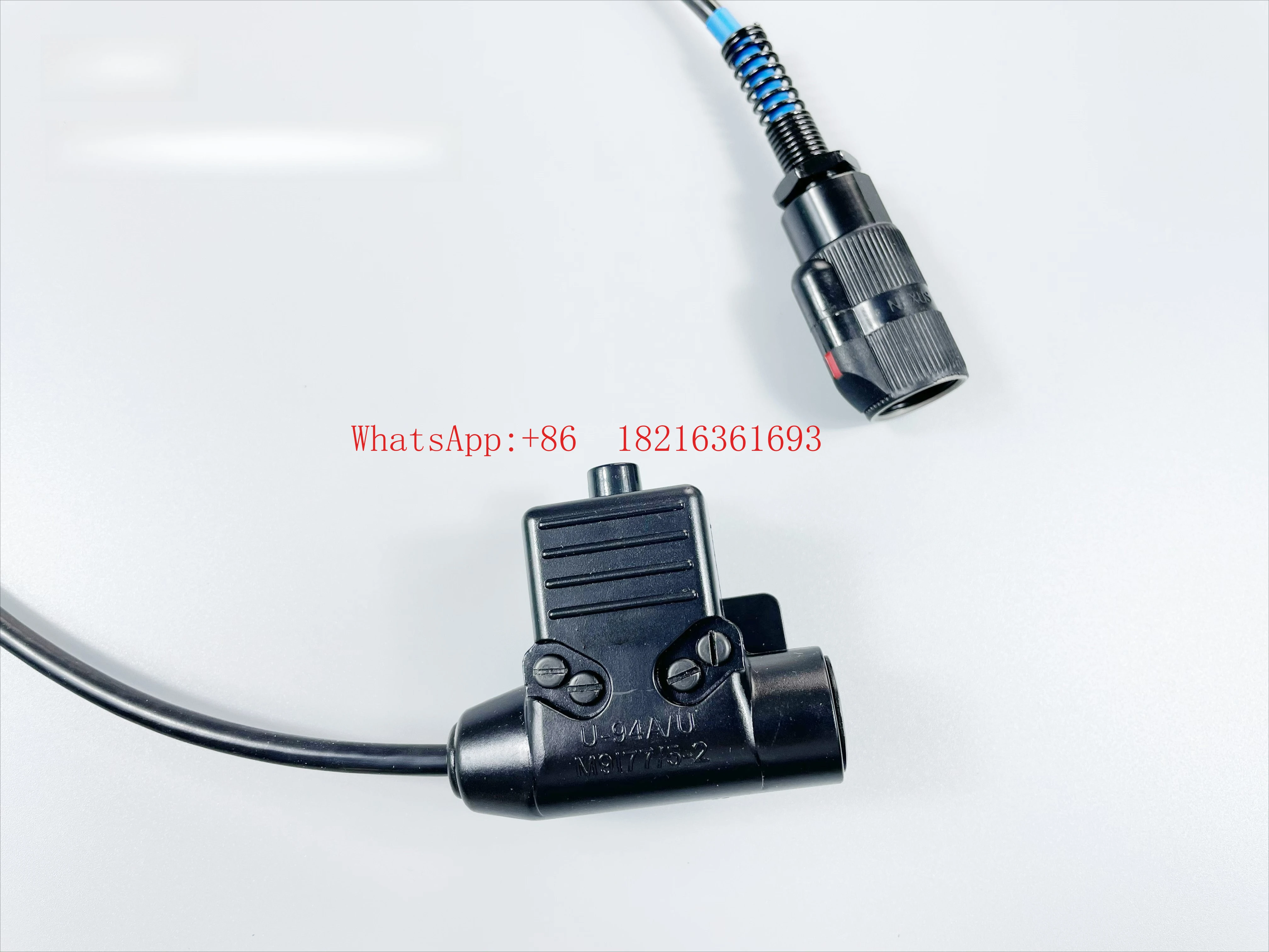 Replica 3M U94 PTT 6 Pin Black High Plug Black Screw Noise Cancelling Headphone Accessories