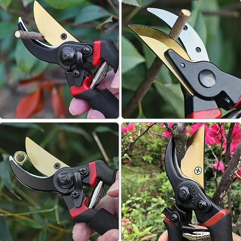 SK5 Gardening Pruning Shears – High Carbon Steel Cutter For Branches And Plants