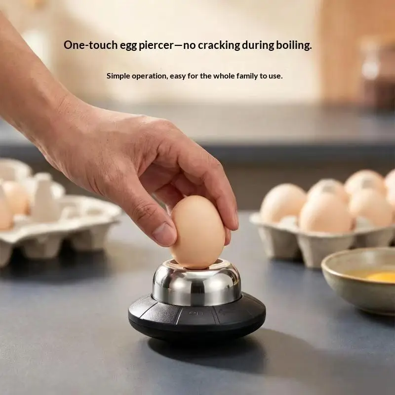 Durable Egg Hole Puncher Rust-proof Egg Piercer Needle Kitchen Gadget for Home Kitchen Baking Cooking Eggs
