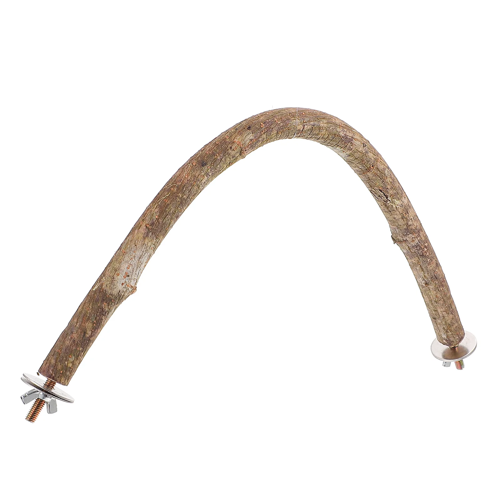 

1Pcs Wooden Bird Perch Natural Wood Stand for Small Birds Chewing Grinding Exercise Balance Training Play Stand Accessory