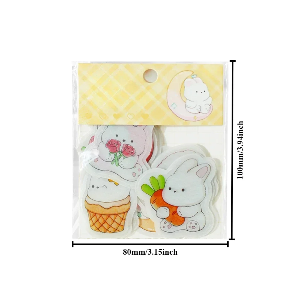 12pcs/set Cartoon Bookmarks PVC Creative Bookmark DIY Aesthetic Stationery Sticker Student Reading Accessories Book Lover Gifts