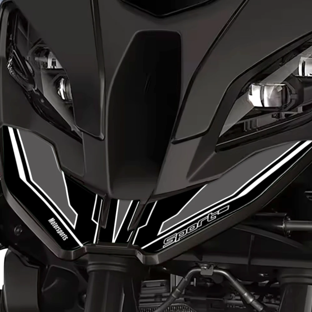 Zestaw naklejek ochronnych 3D żelowych na motocykl BMW S1000XR S 1000 XR 2024 2025, naklejki ochronne na przednie skrzydło i spoiler
