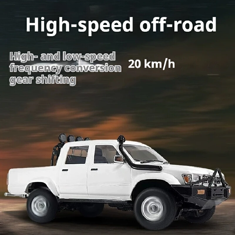 Wpl D64 Rc Car Pickup 4wd Off Road Vehicle 2wd High Speed Drift Remote Control Crawler Model For Adult Hobby view 3