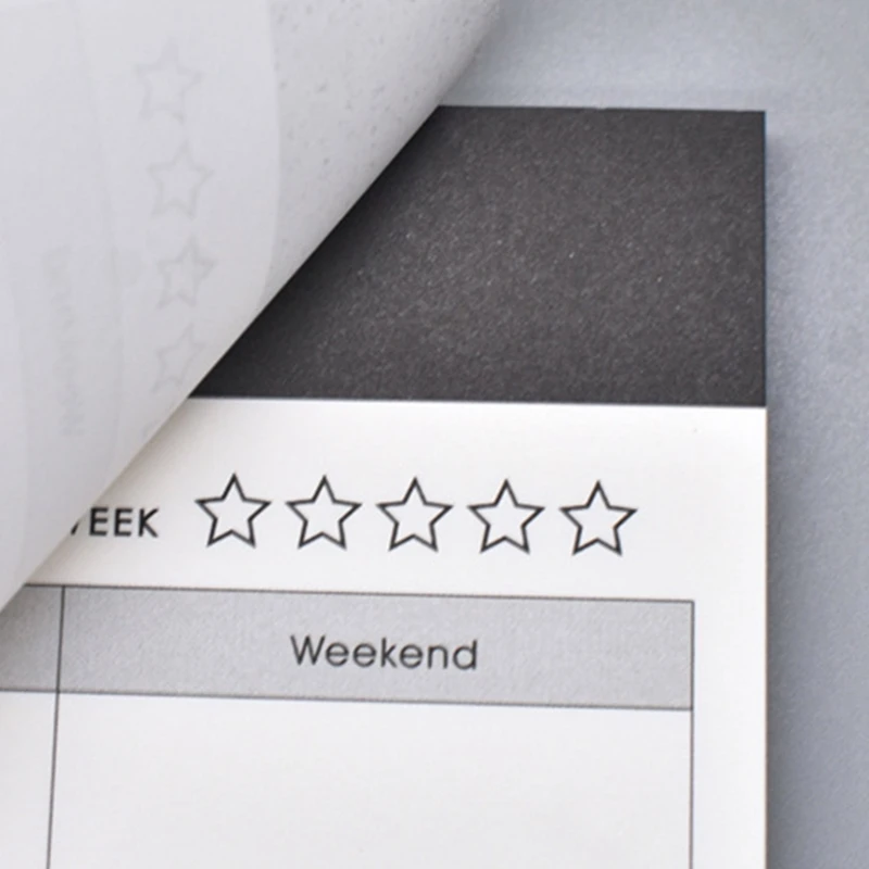 Weekly Planner Notepad Undated Planner Sheets Schedule Pad Desk Planner to Do List Monthly Notepad Tear off Planner Pad