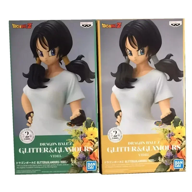 Original Genuine Bandai Banpresto Dragon Ball Z Glitter ＆ Glamours Videl 25cm Anime Figure Model Toys Collectible Gifts In Stock