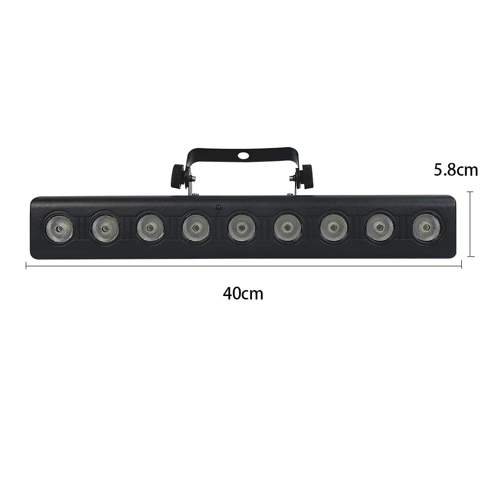 Remote Control Full Color 9 Wall Washers Led Par Lights, Floodlights/dyeing Lights/surface Lights