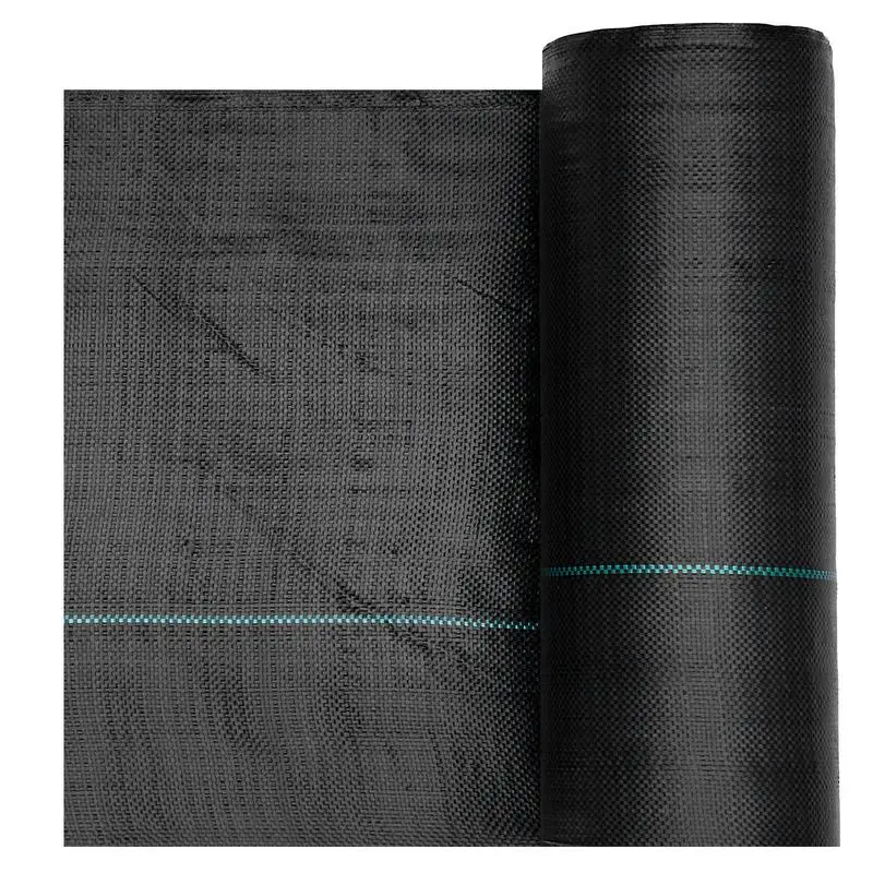 

Weed Barrier Fabric Heavy Duty, 2 Packs 3x50FT 3.2oz Weed Blocker Fabric, Woven Landscape Fabrics, Garden Fabrics Weeds Barrier, Weeds Control Ground Cover, Geotextile Webbing, Black