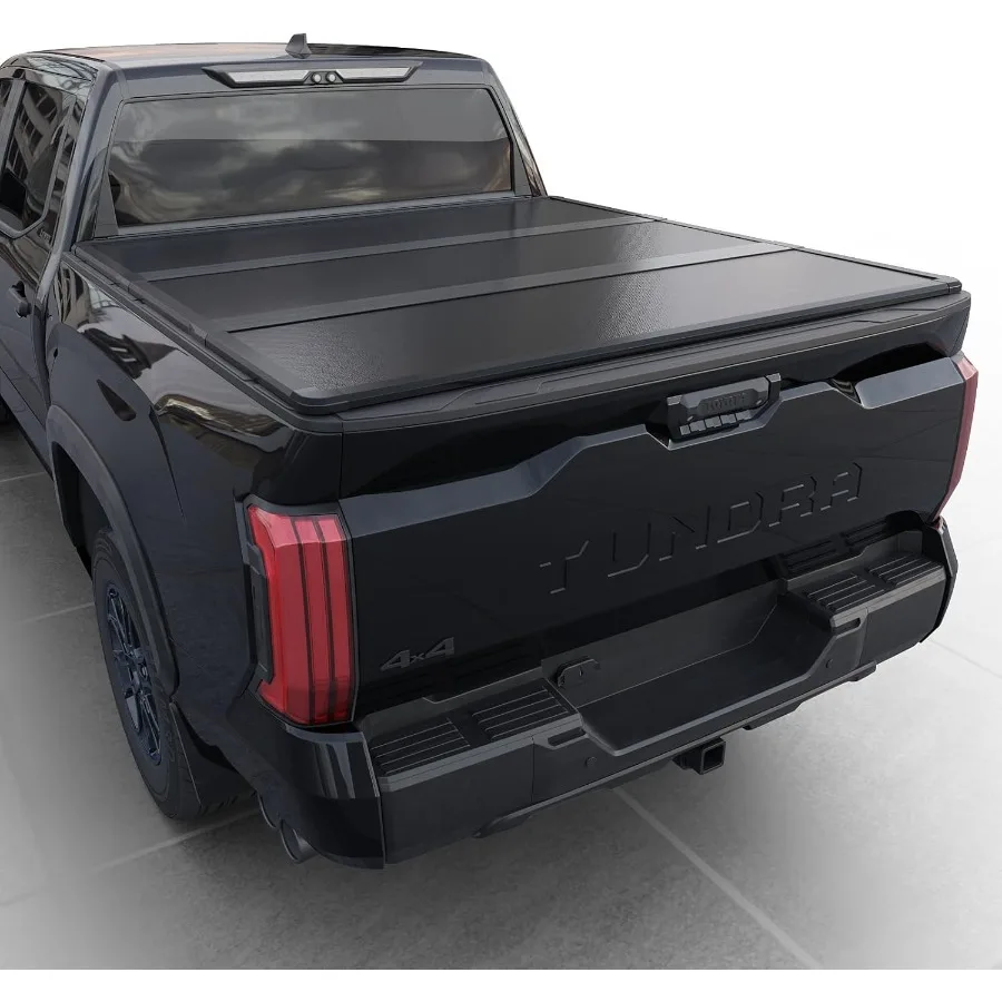 

Жесткий чехол Tonneau TriFold для грузовика, предназначенный для Tundra 20222026 с кроватью длиной 5,6 фута и системой рельсов OE 66,7 дюйма, обеспечивает безопасность