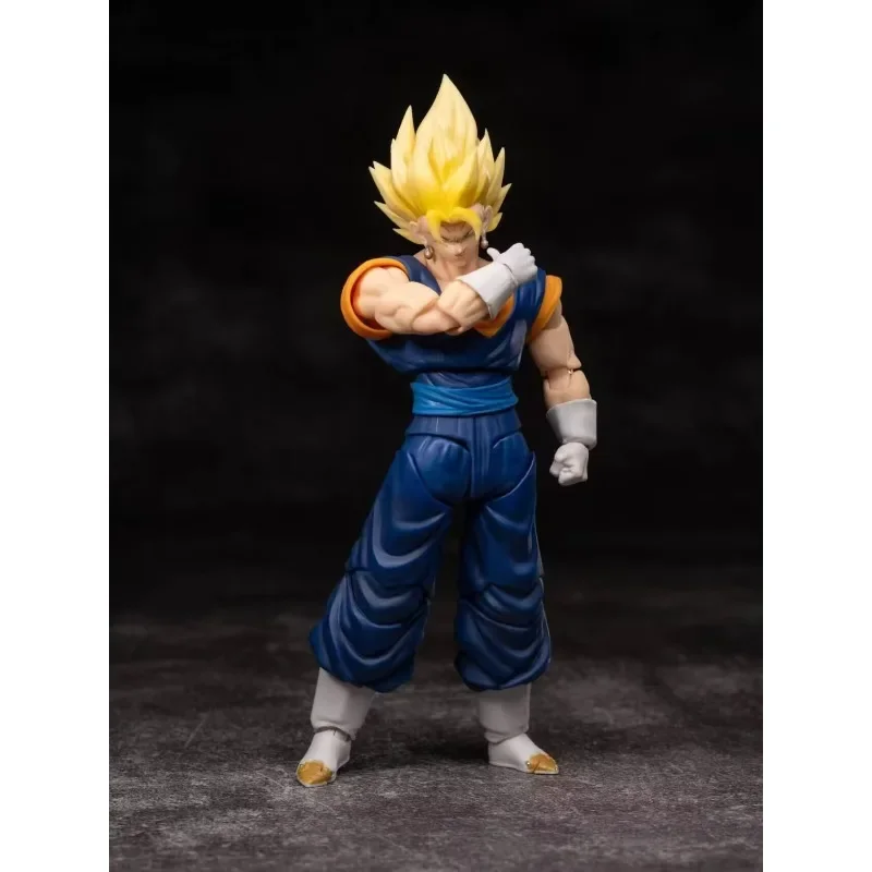 MP Studio Vegito Dragon Ball Z SHF Super‑Saiyan Vegito MP01A/MP01B「Oni‑Masked Nightwalker」1/12 Action Figures Toys Collection