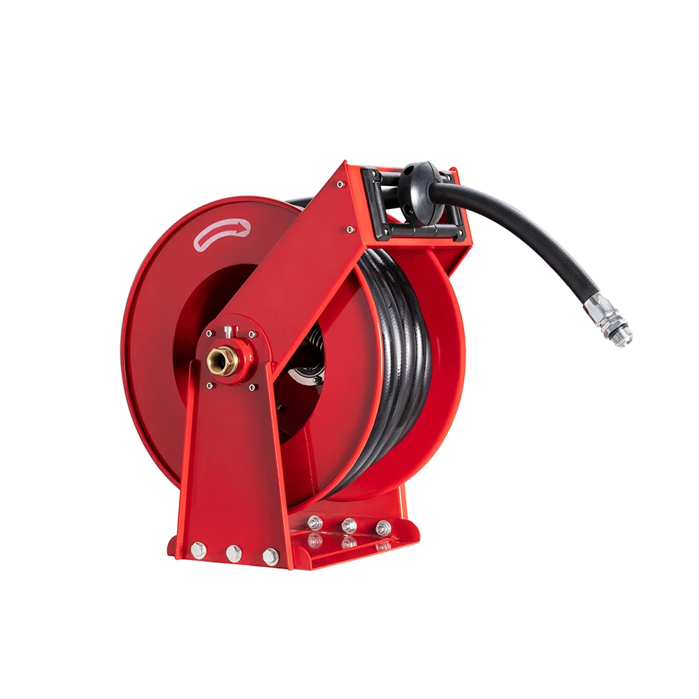 Hot Selling 3/4 1 1/2 1/4 3/8 1 Inch Retractable Hydraulic Oil Fuel Diesel Hose Reel Premium Rubber for Petrol Service Equipment