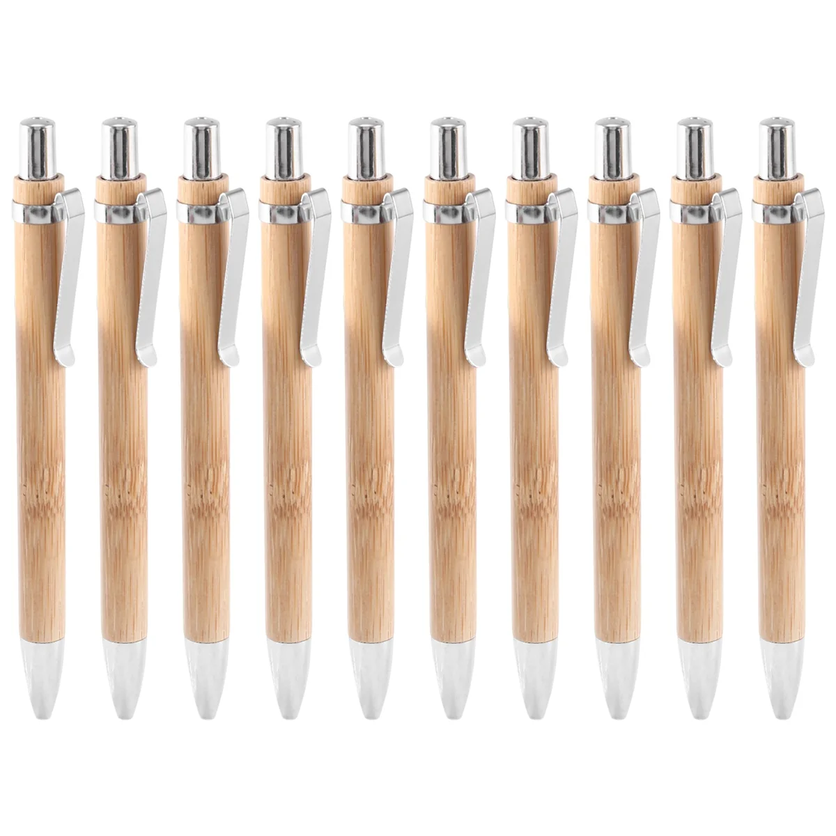 Ballpoint Pen Sets Misc. Bamboo Wood Writing Instrument (Set Of 10)