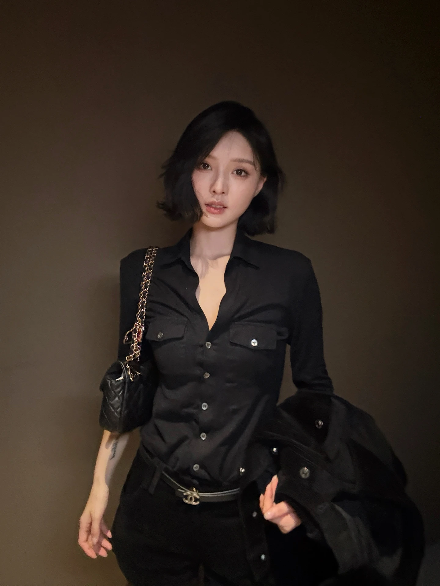 

Повседневный топ Slim Fit Forniyoyo American Style из чесаного хлопка с рукавом 7/8, смесовая ткань хлопок-полиэстер