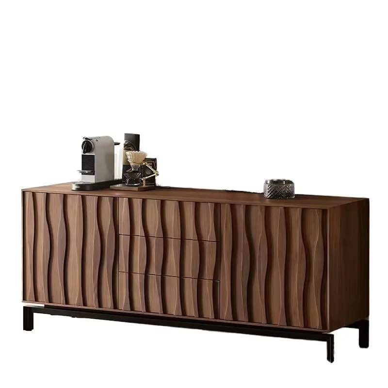 

Nordic Modern Minimalist Solid Wood Storage Sideboard Country Design for bedroom, living room, kitchen or hotel